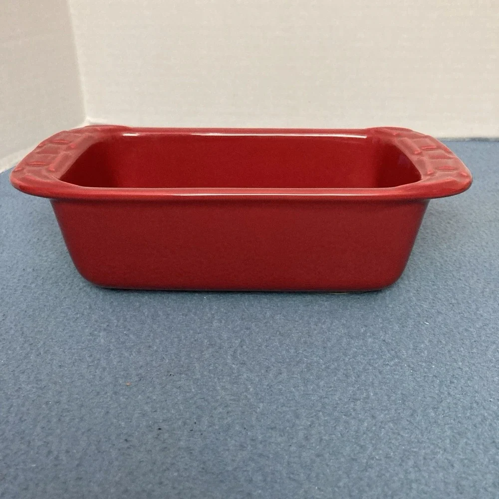 Longaberger Pottery Woven Traditions Paprika 8
